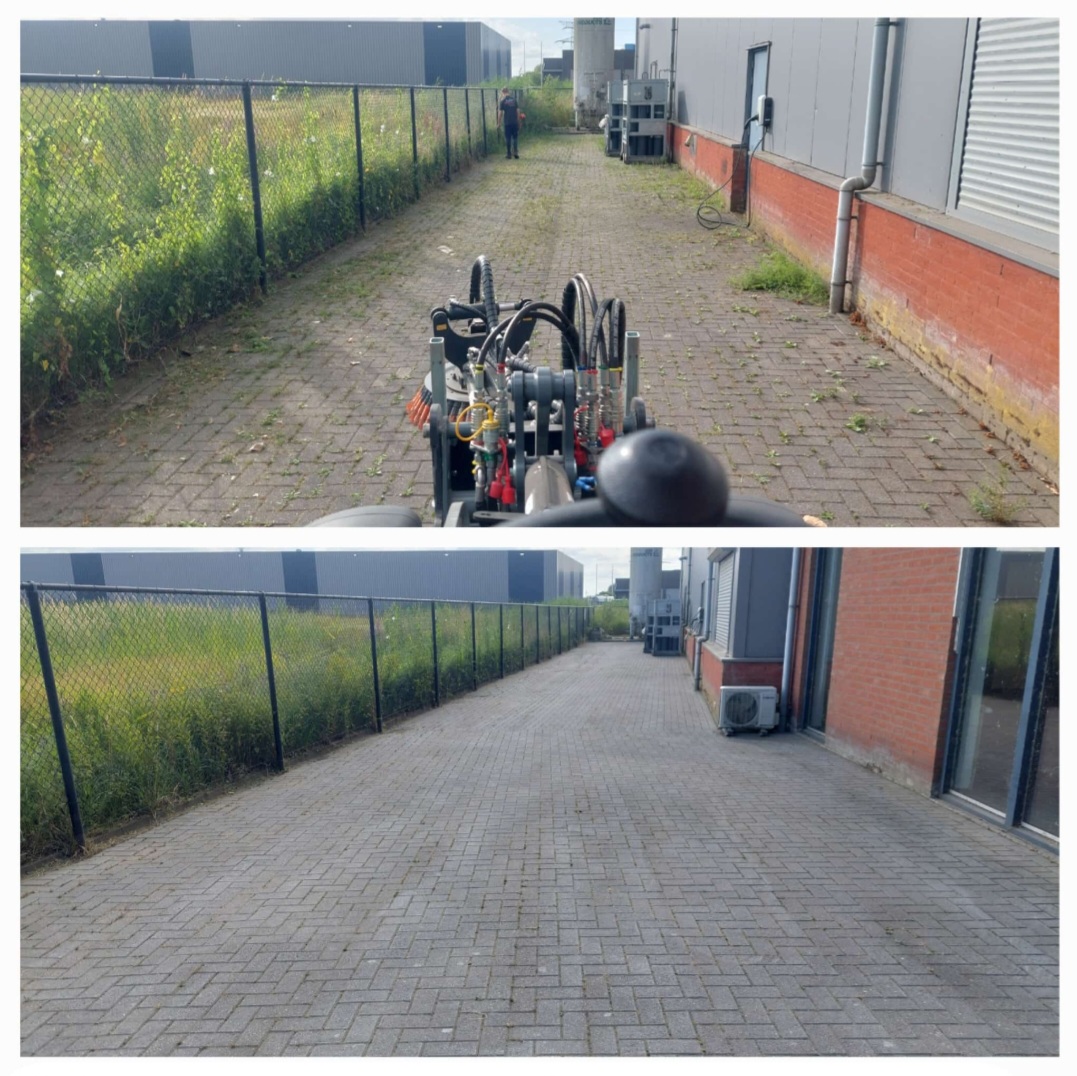 Groen en terreinonderhoud, Roosendaal, onkruidbestrijding